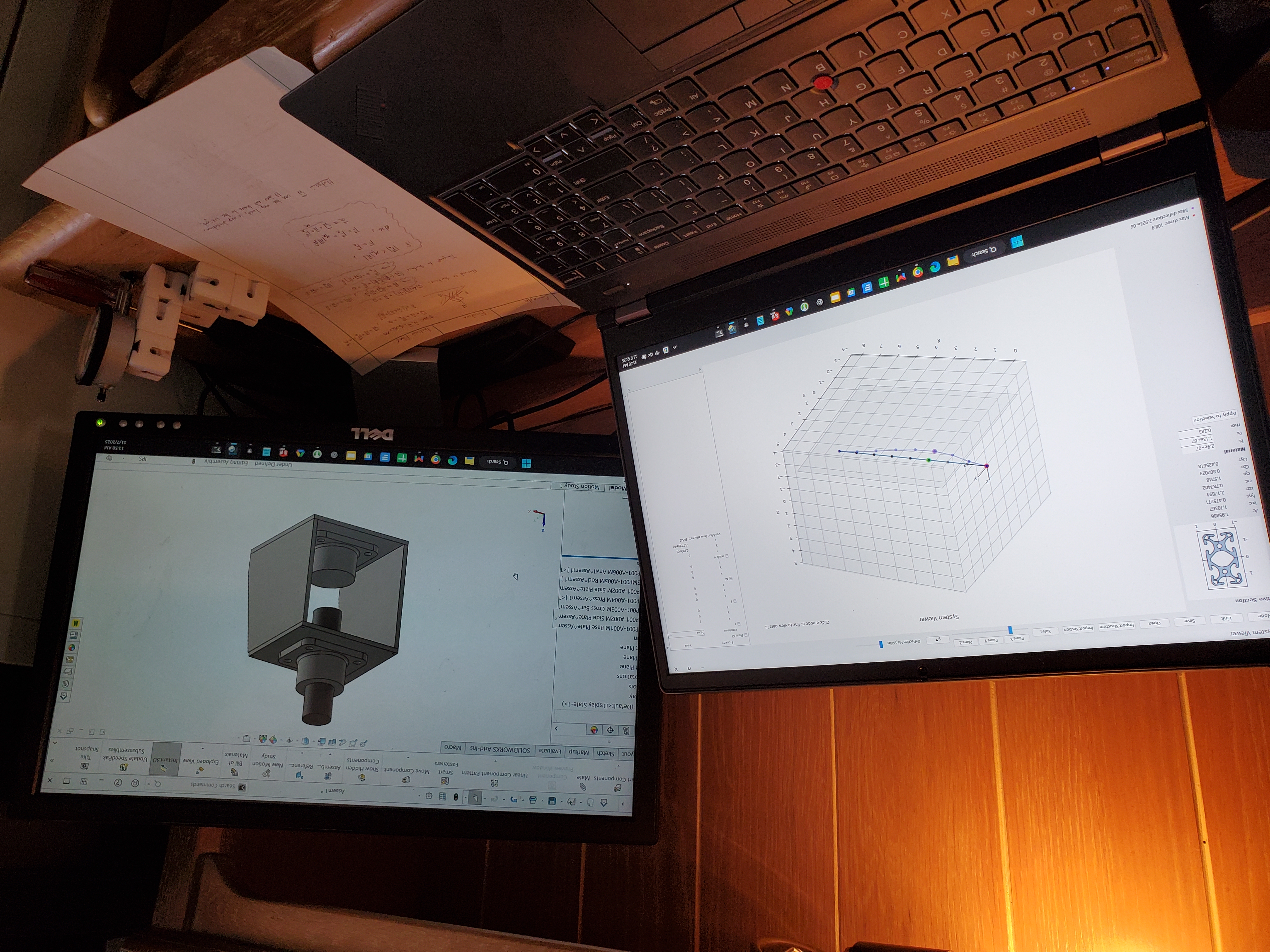 Mechanical engineering workbench